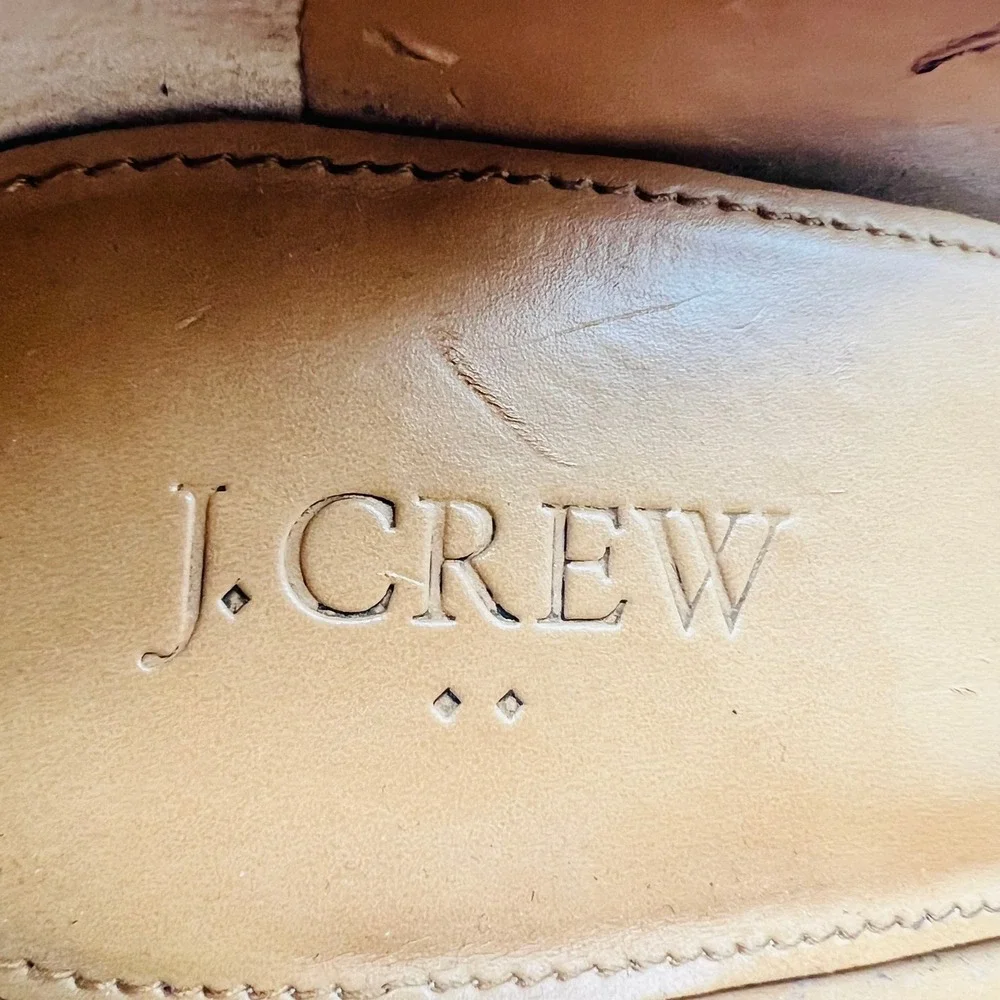 J Crew Shoes Women 9 Gray Suede Block Heel Round Toe Classic Dress Pumps Slip On